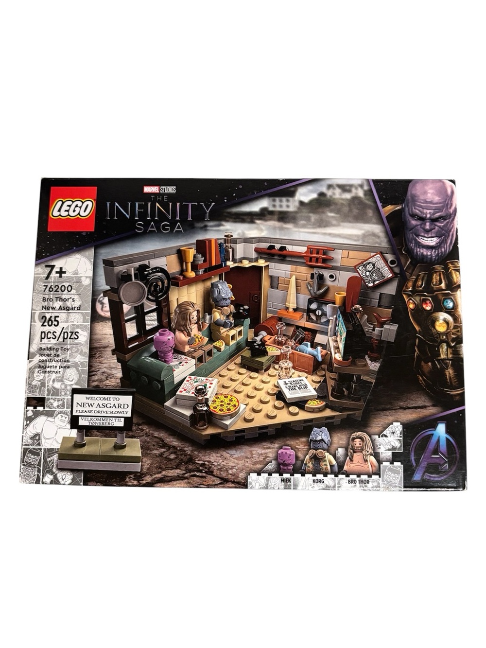 Lego Marvel The Infinity Saga Bro Thor’s New Asgard Set (#76200)